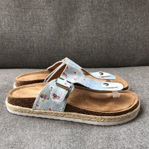 NWOT! - OLIVIA MILLER Soft Footbed Birkenstock Sandals
